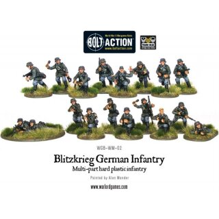 Blitzkrieg German Infantry plastic boxed set (30)