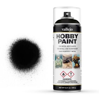 Vallejo Hobby Primer Premium Black (400ml) (Grundierspray)
