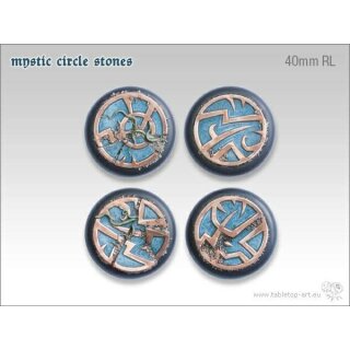 Mystic Circle Stones Base | 40mm RL (2)