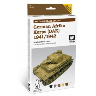 Model Air Set AFV German Afrika Korps 1941|42 (DAK) Set (6)
