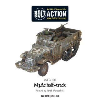 M3A1 Half-track plastic boxed set