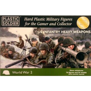 15mm WW2 US Infantry Heavy Weapons Late War 1944-45