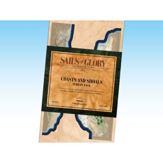 Sails of Glory: Terrain Pack: Coasts and Shoals