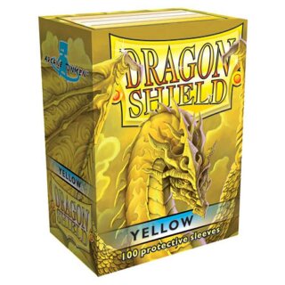 Dragon Shield: Sleeves Gelb (100)