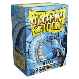 Dragon Shield: Sleeves Blau (100)