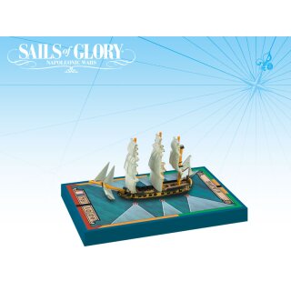 Sails of Glory: French Ship-Sloop Ship Pack - Alligator 1782 (EN)