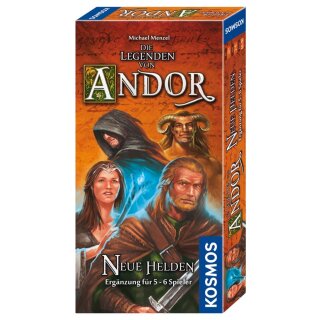 Die Legenden von Andor - Neue Helden Erweiterung f&uuml;r 5-6 Spieler (DE)