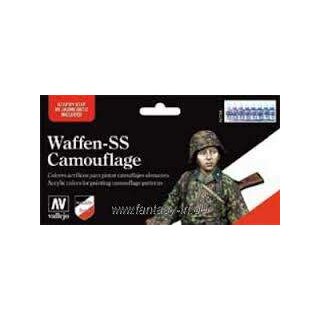 Vallejo Model Color: Waffen-SS Camouflage Set (8)