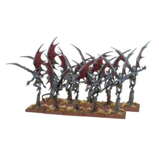 Abyssal Dwarf Gargoyles Half-Regiment (10)