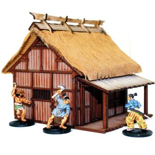 28mm Peasant Labourers Dwelling