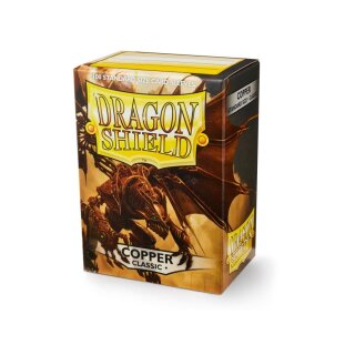Dragon Shield: Sleeves Copper Fiddlestix  (100 St&uuml;ck)