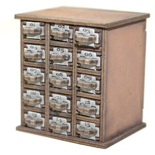 28mm Safety Deposit Boxes 1-15