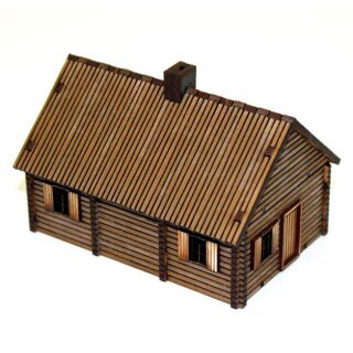 15mm Timber Log House