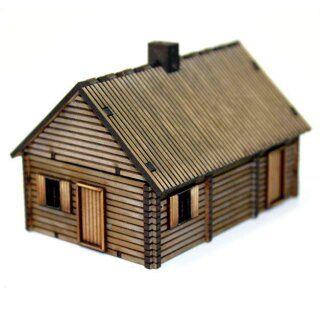 15mm Timber Log House