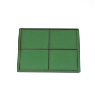 60mm x 45mm Green Bases (12)