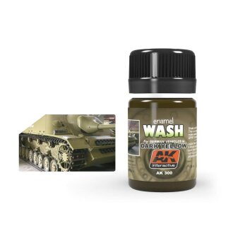 AK Weathering - Dark Yellow Wash 35ml