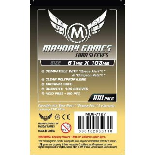Magnum Space Alert Dungeon Petz Card Sleeve [100] (61x103mm)
