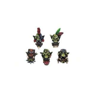Savage Orc Heads (10)