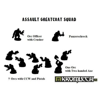 Orc Assault Greatcoat Squad (10)