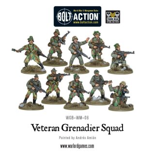 German Army Veteran Grenadier Squad