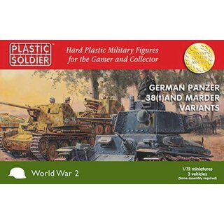 1:72 German Panzer 38(t) and Marder Variants (3)