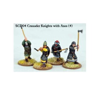 SAGA: Crusader Knights with Double Handed Axes (4)