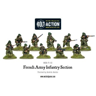 French Army: Infantry Section (10)