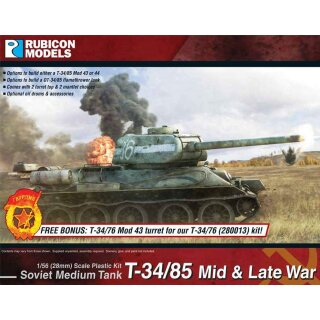 T-34/85 &ndash; Mid &amp; Late War