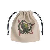 Call of Cthulhu Beige &amp; multicolor Dice Bag
