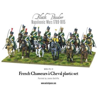 Napoleonic - French Chasseurs a Cheval Light Cavalry (12)