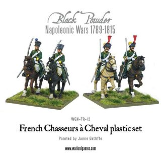 Napoleonic - French Chasseurs a Cheval Light Cavalry (12)