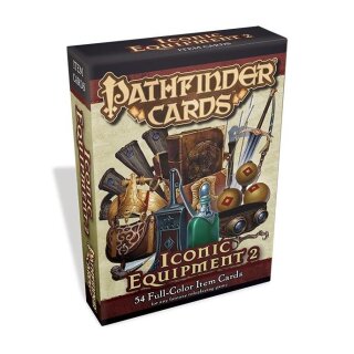 Pathfinder Cards: Iconic Equipment 2 | Item Cards Deck (EN)