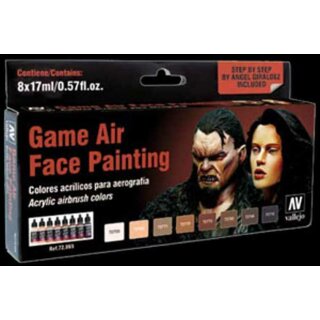Game Air Set: Game Air Face Painting  8 Stk. (72865)