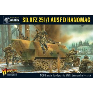 Sd.Kfz 251/1 ausf D Hanomag Halftrack (plastic)