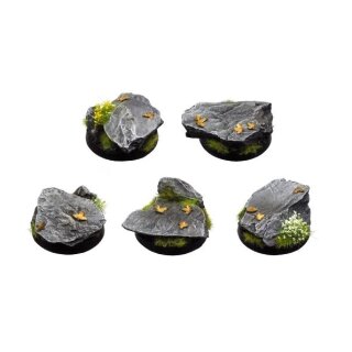 Rocky Outcrop Bases, Round 25mm (10)