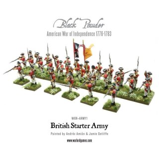 American War of Independence British Army Starter Set (160)