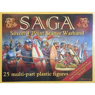 SAGA: Saxon 4 Point Starter Warband (25)