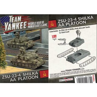 ZSU 23-4 Shilka AA Tank (2) (TSBX05)