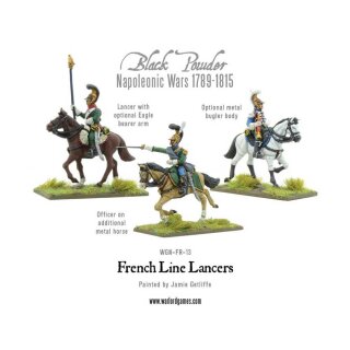 Napoleonic - Napoleonic French Line Lancers (12)