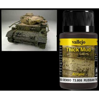 Vallejo Weathering Effects Thick Mud Russian 40 ml