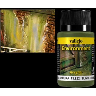Vallejo Weathering Effects Enviroment Slimy Grime Dark 40 ml