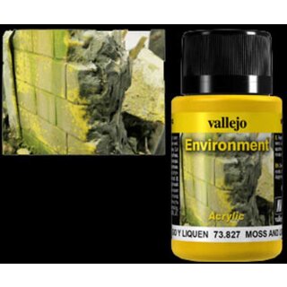 Vallejo Weathering Effects Enviroment Moss and Lichen Eff. 40 ml