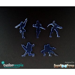 Infinity ALEPH Camo silhouettes (5 units)