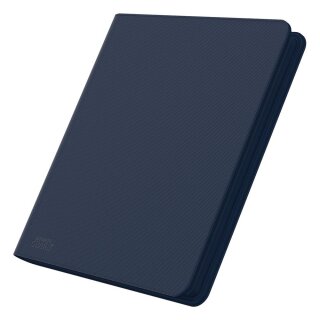 Ultimate Guard 12-Pocket Quad Row Zipfolio Xenoskin Dark Blue