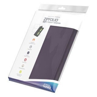 Ultimate Guard 4-Pocket Zipfolio Xenoskin Violett