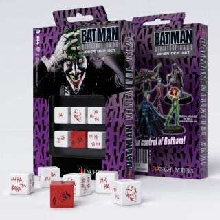 Batman Miniature Game - D6 Joker Dice Set (6)