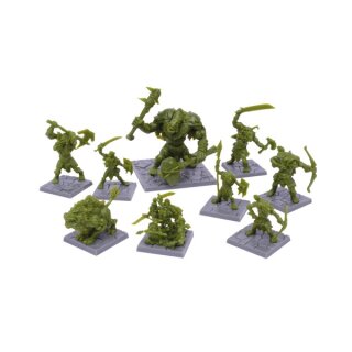 Dungeon Saga: Green Rage Miniature Set (EN)