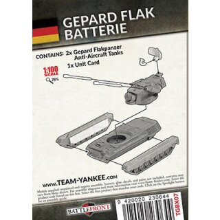 German Gepard Flakpanzer Batterie (TGBX07)