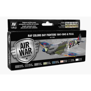 Model Air: Model Air Set RAF &amp; FAA Day Fighters &amp; PRU 1941-1945 (8)