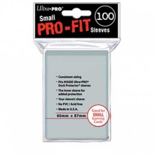 UP - Small Sleeves - Pro-Fit Card (100)